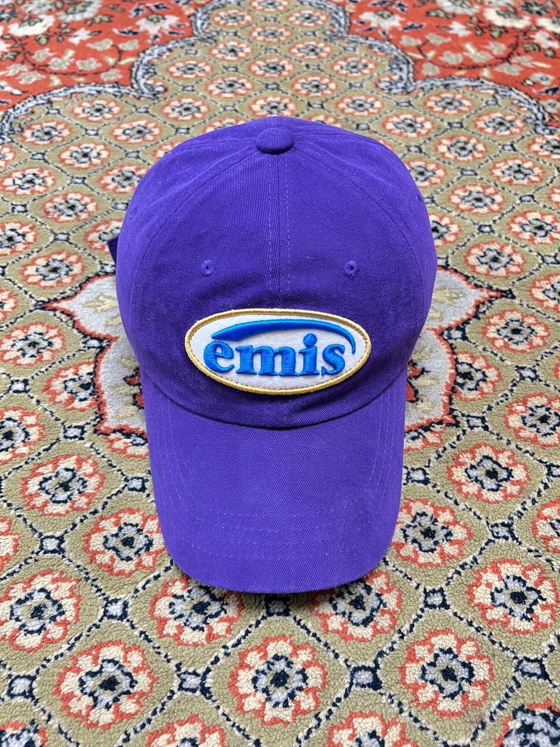 이미스 벨벳 퍼플 볼캡 상품이미지1