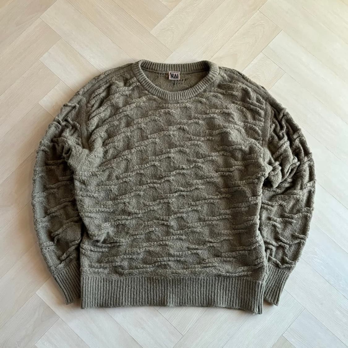 이세이미야케 빈티지 하이 스포팅 기어 니트 상품이미지2