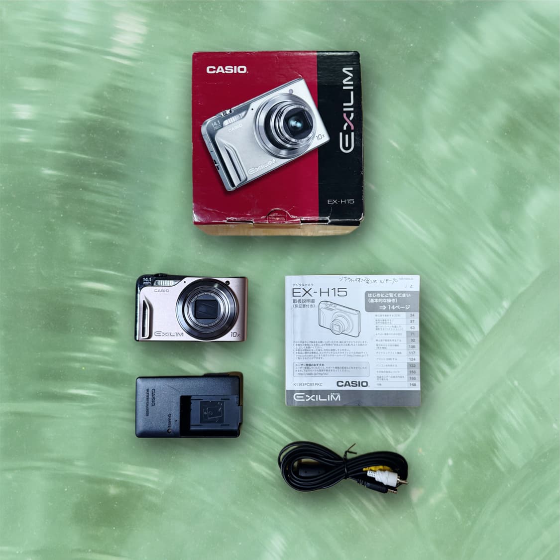 [츄디카&풀박스!] 카시오 Exilim EX-H15 핑크 디지털카메라 상품이미지9