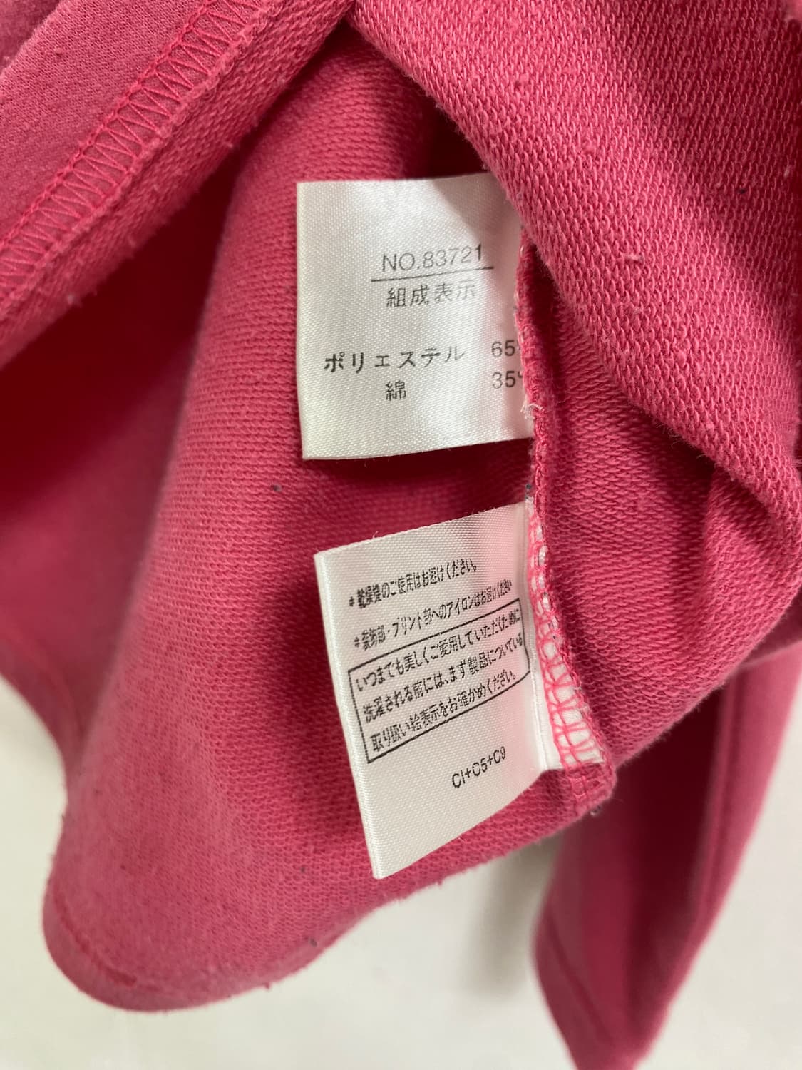 Y2K CUBIC PINK LONGSLEEVE 상품이미지6