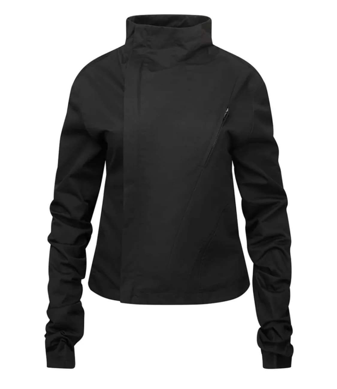 WAVY RIDER JK (UNISEX) BLACK 코튼 라이더 자켓 상품이미지4