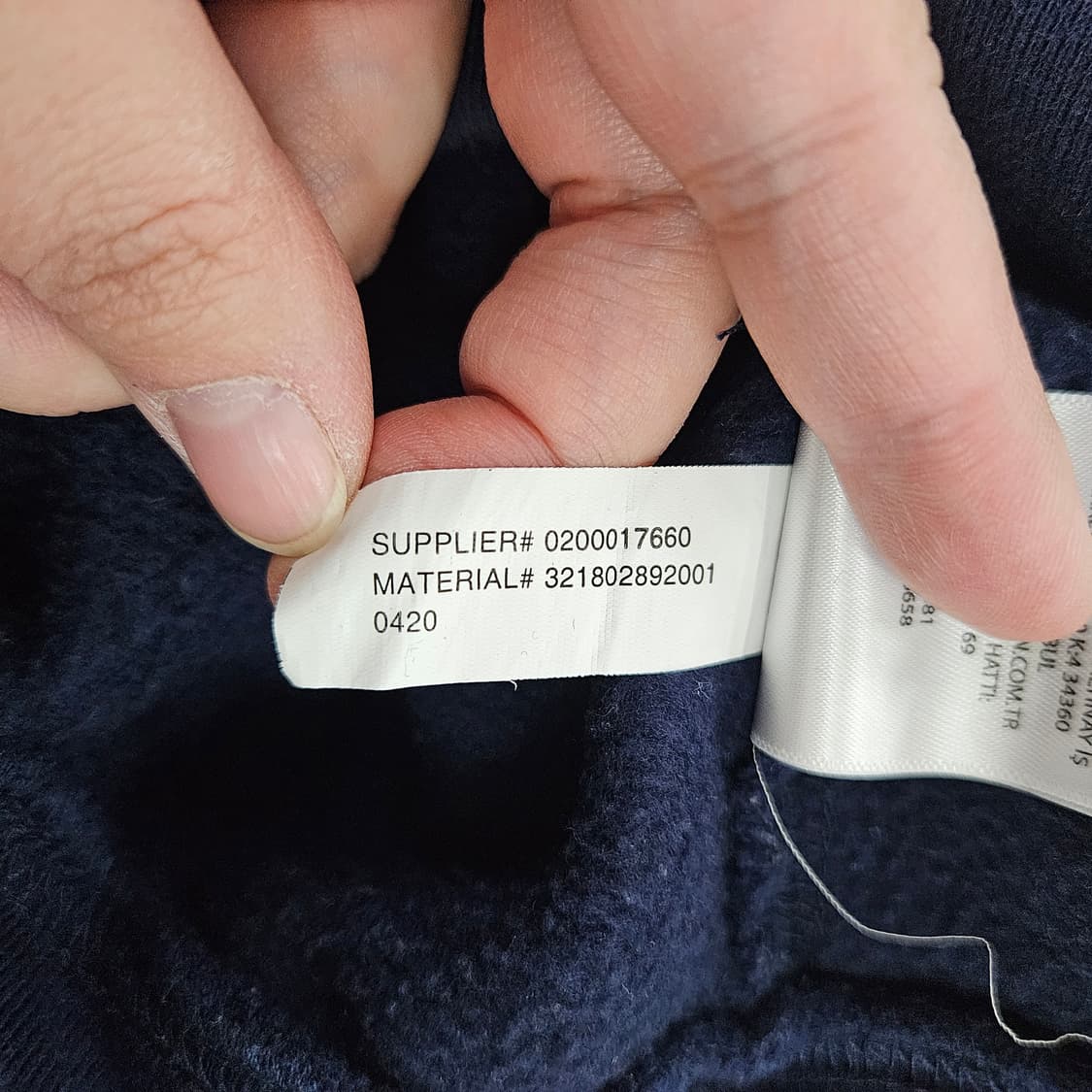 [4/4T] 폴로 랄프로렌 키즈 네이비 기모 후드 집업 0120Y2 상품이미지6