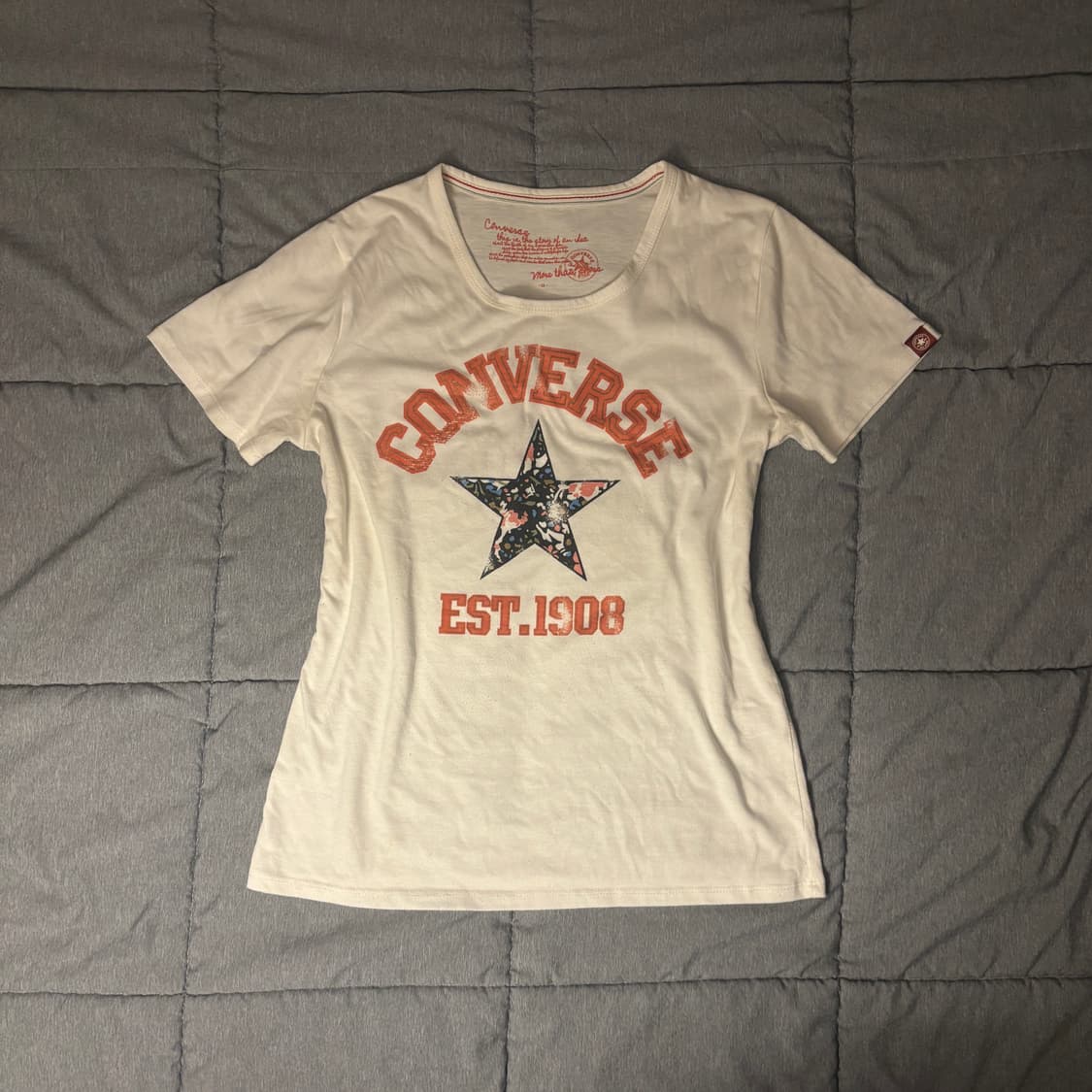 컨버스 올스타 반팔 티셔츠 모리걸 하구미 y2k 상품이미지2