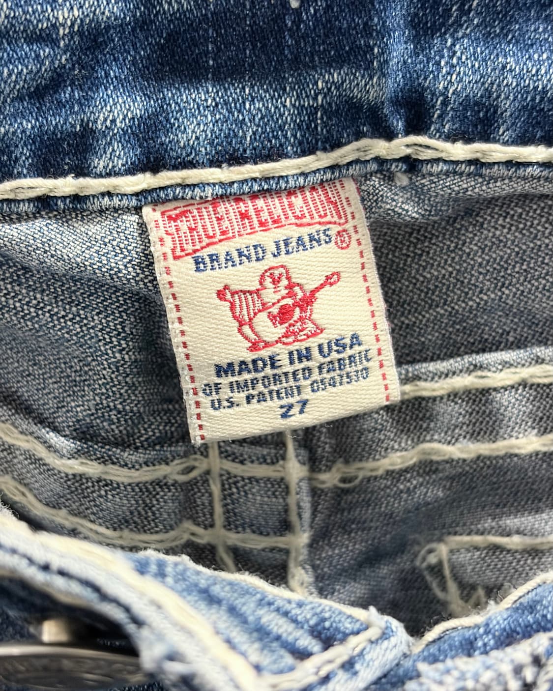 TRUERELIGION JOEY SUPER T VINTAGE BOTTOM 상품이미지8
