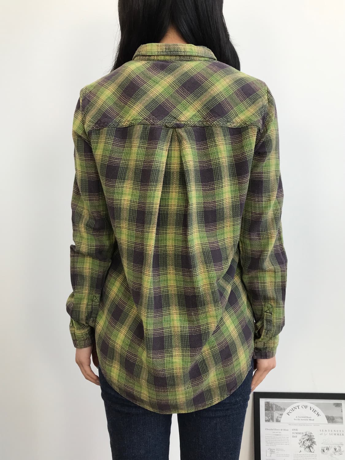 Bdg Green Cotton Checked Shirts 상품이미지3