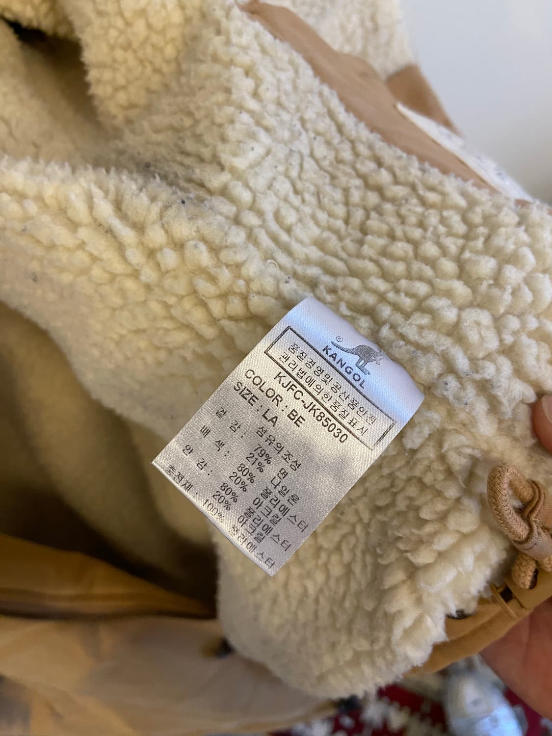 캉골 베이지 덱자켓 상품이미지5