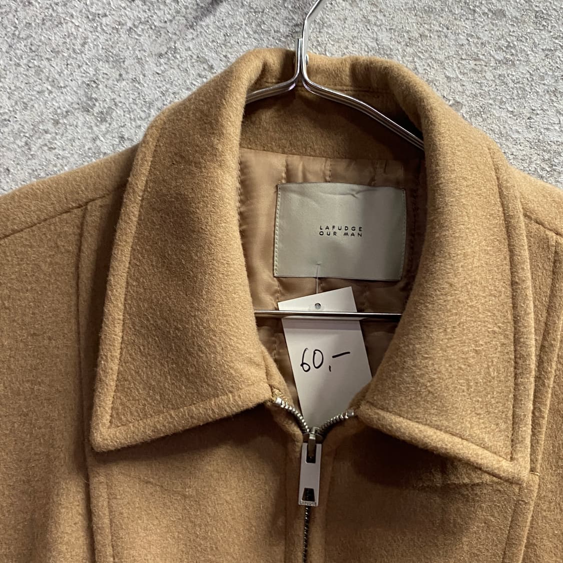 라퍼지스토어 투웨이 디테일 스웨이드 자켓 B3881 상품이미지3