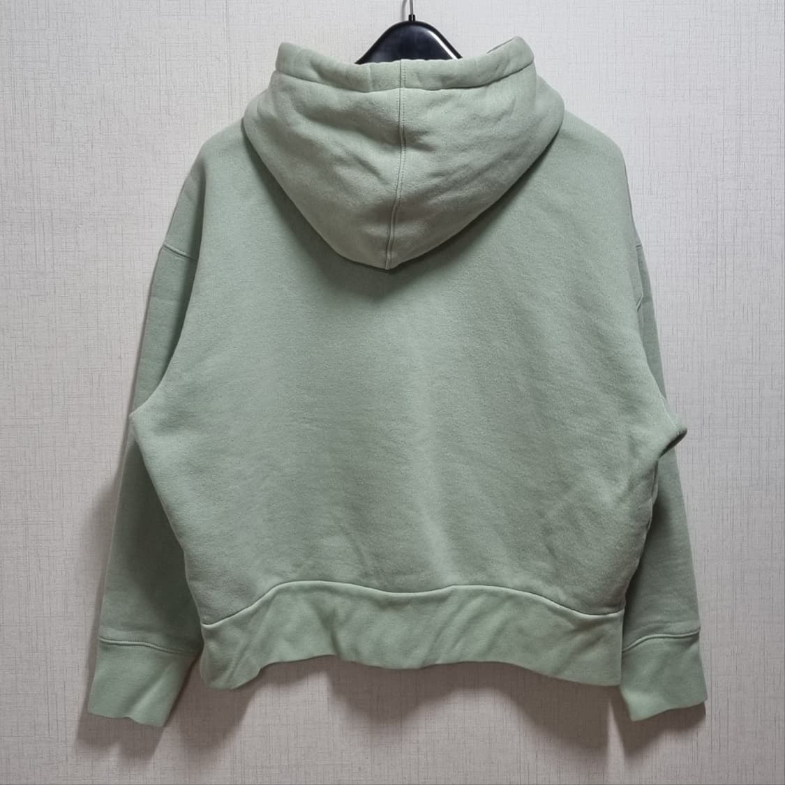 아미 빅 하트 로고 후드티 연두 상품이미지2