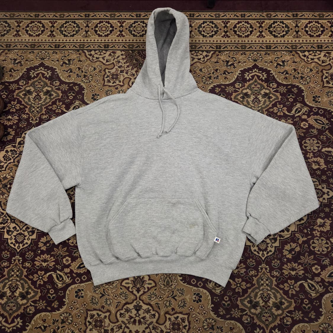 90s 빈티지 러셀 후드 그레이 xl 상품이미지1