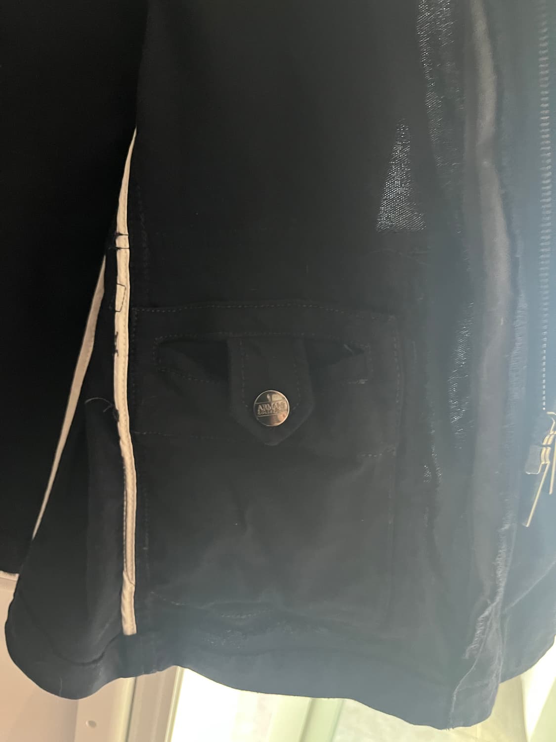 아르마니 꼴레지오니 아카이브 네이비 자켓 상품이미지4