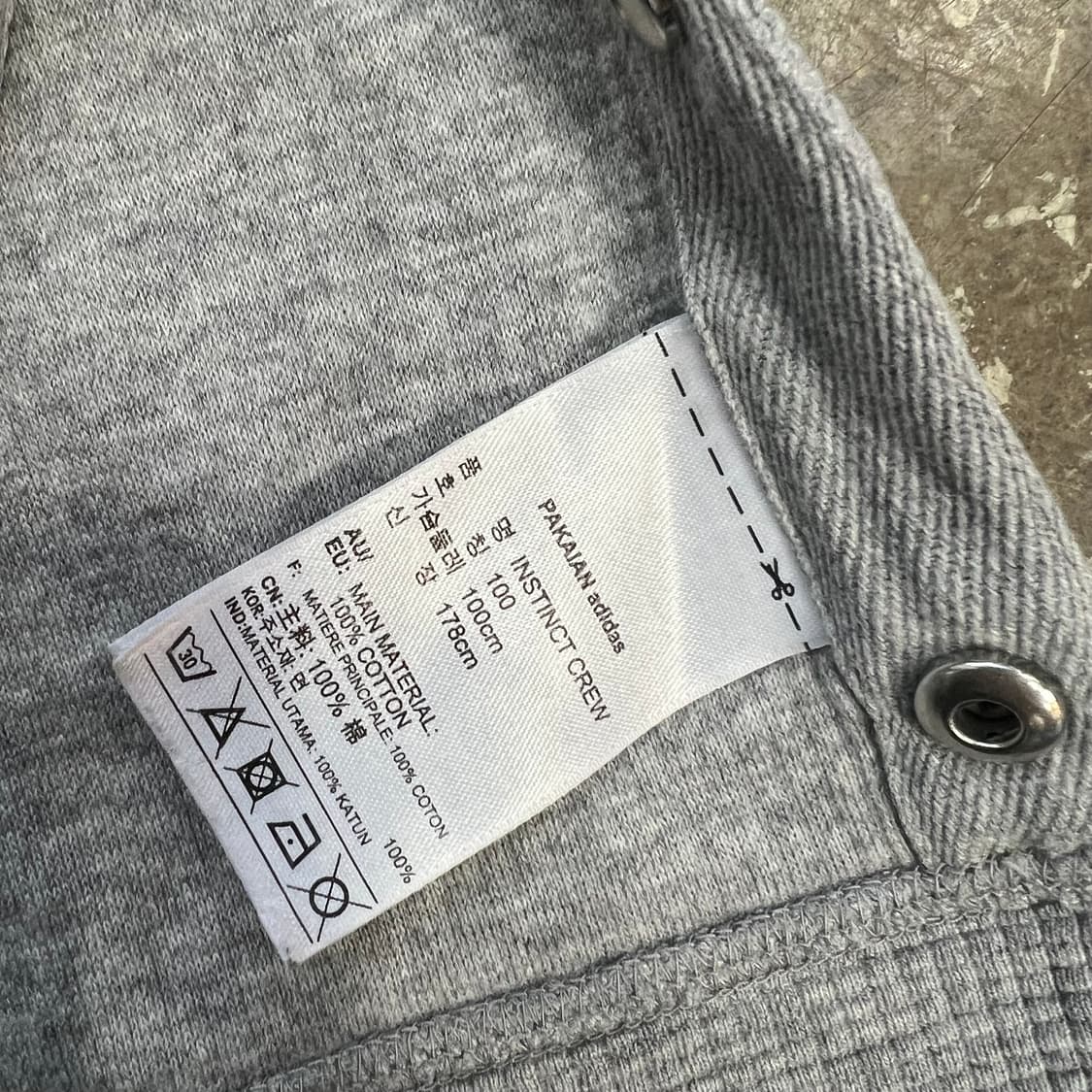 100) 아디다스 스트라이프 와플 니트 스웨터 맨투맨 티셔츠 상품이미지6