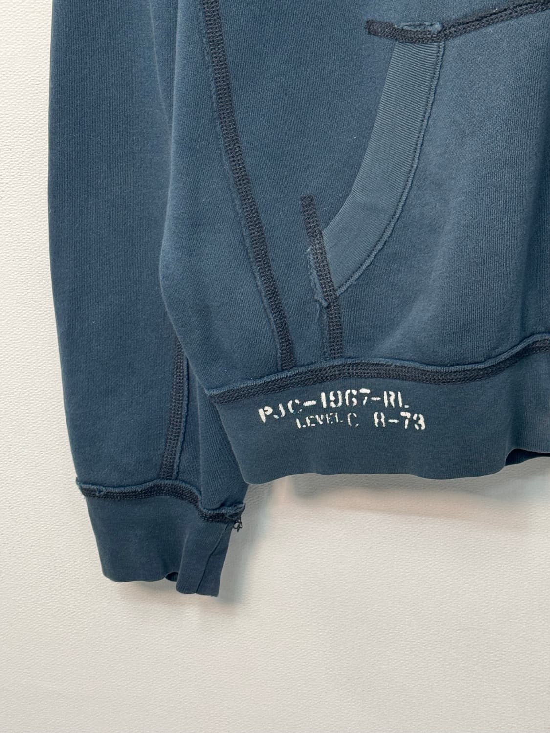 POLO Jeans Hoodie zip/T124 상품이미지3