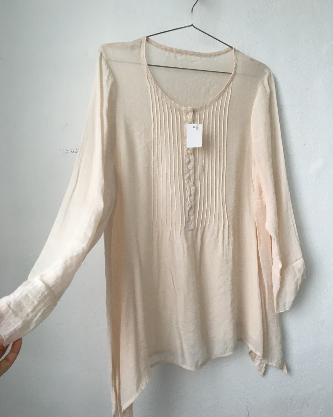 Unbalanced blouse 상품이미지4