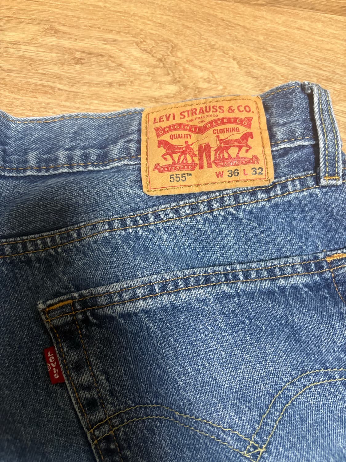 리바이스 555 W36 L32 상품이미지2