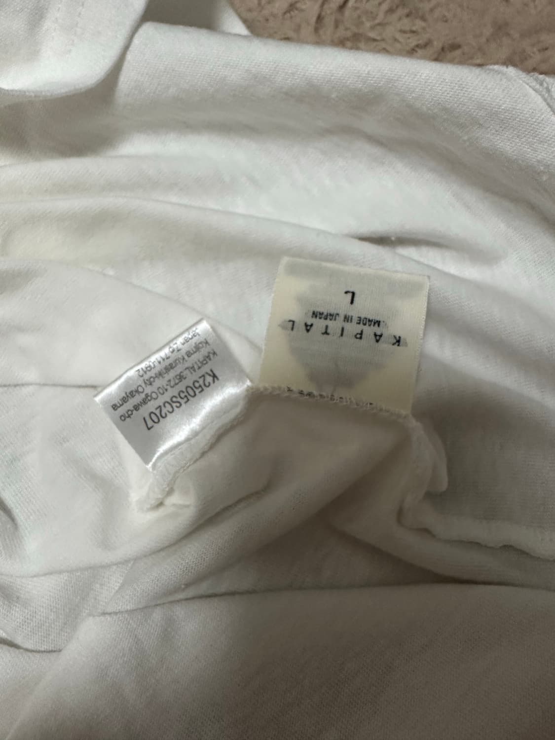 캐피탈 선샤이 반팔티 라지 상품이미지3
