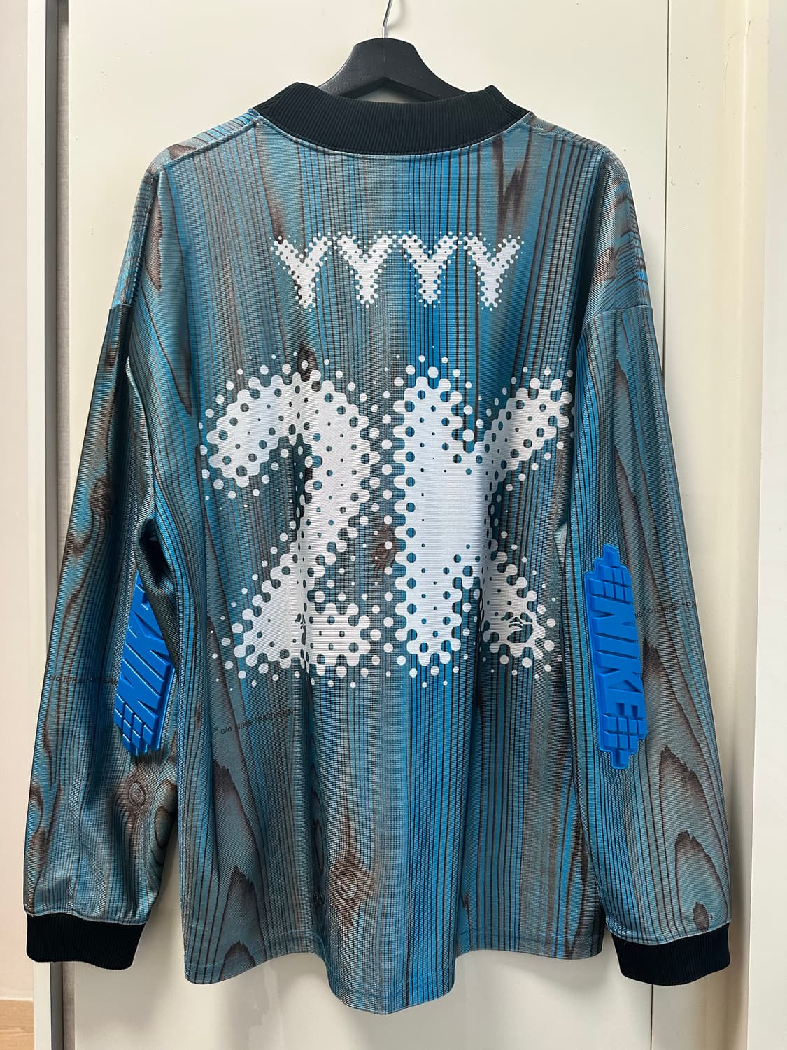 오프화이트 x 나이키 NRG 저지 임페리얼 블루 아시아 XL 사이즈 상품이미지2