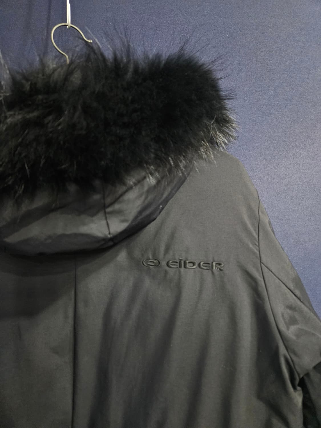 아이더 블랙컬러 남성 105 구스다운 롱패딩  상품이미지9