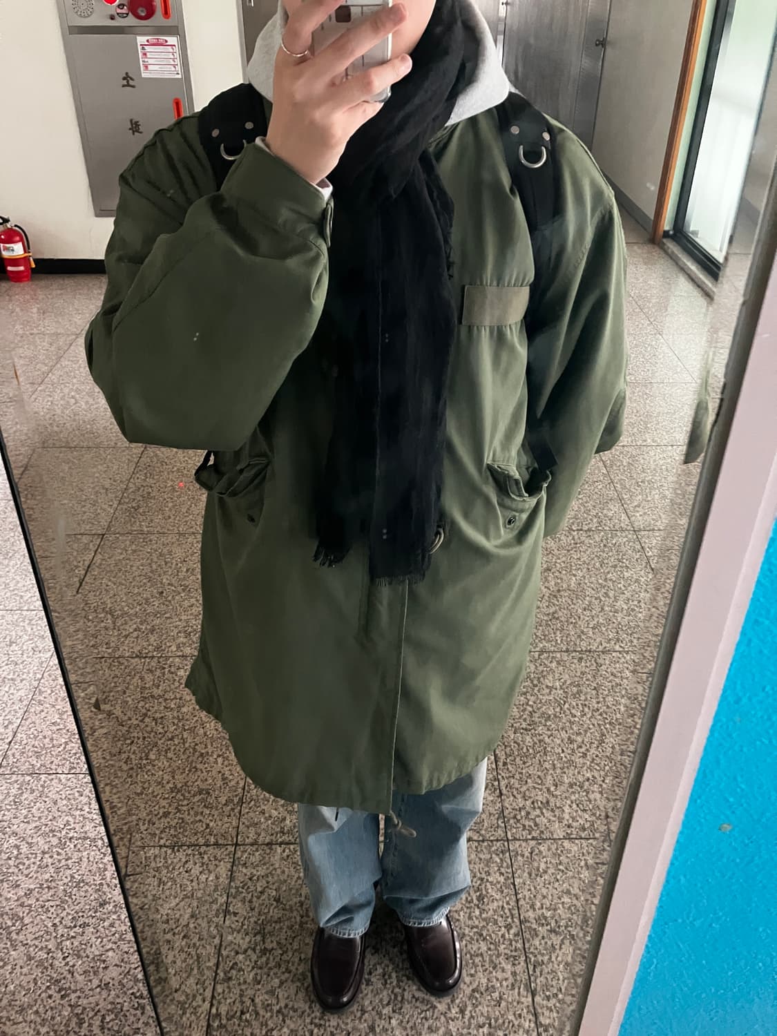 24fw 카키스 m65 피쉬테일 4 xl 올리브 그린 상품이미지1