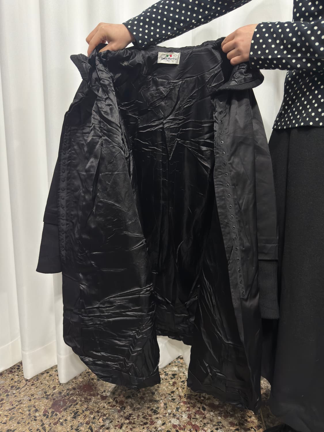 linea monica pocket design long jacket 상품이미지10