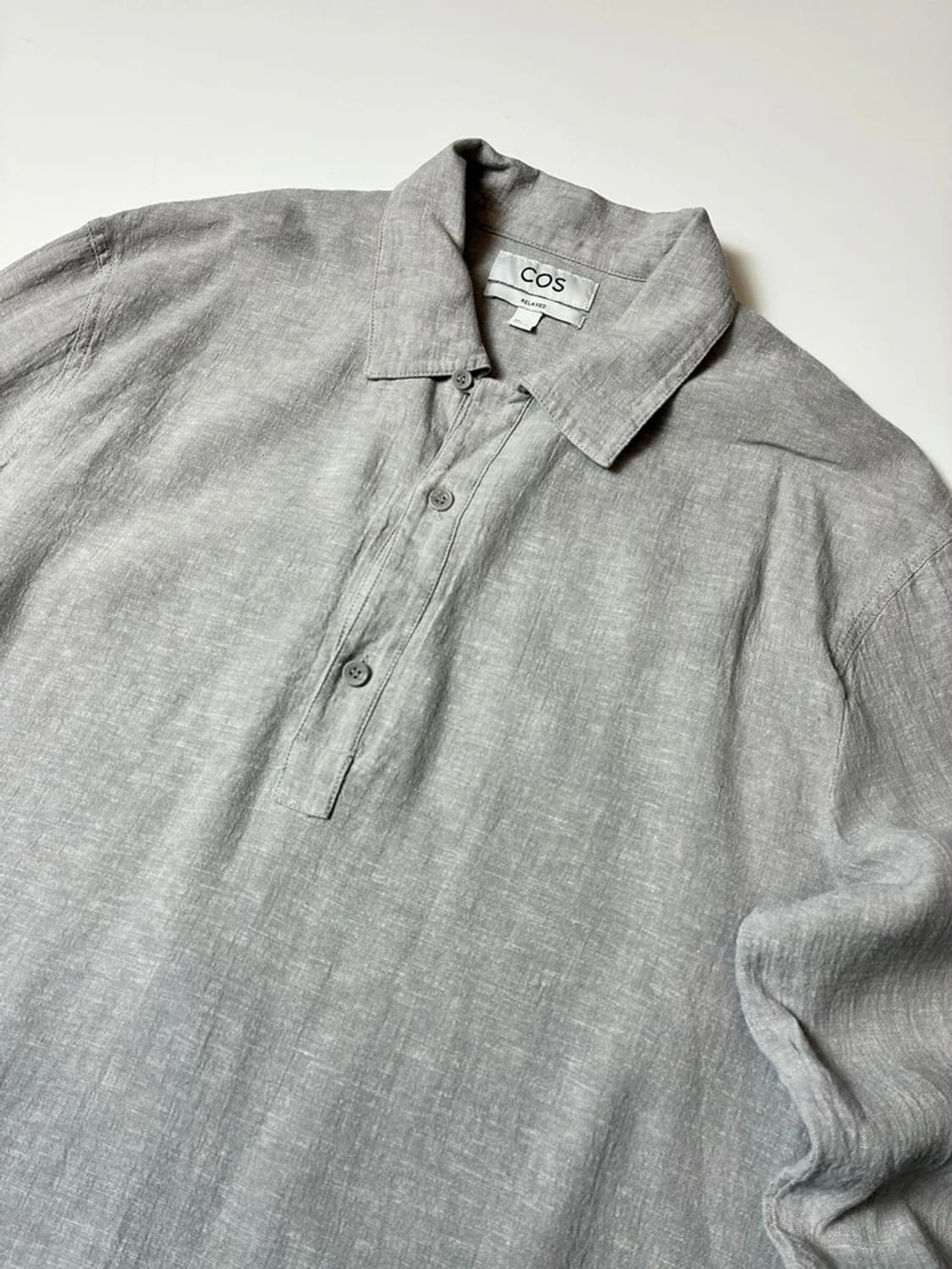 코스 COS 신형 린넨 블렌드 셔츠 PN8265 상품이미지3