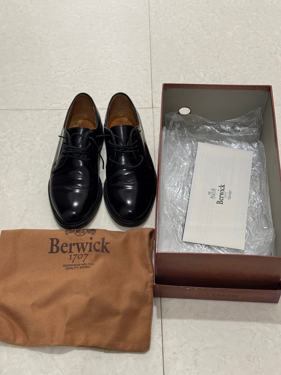 [UK6.5, 국내255] 버윅 4406 더비 상품이미지1