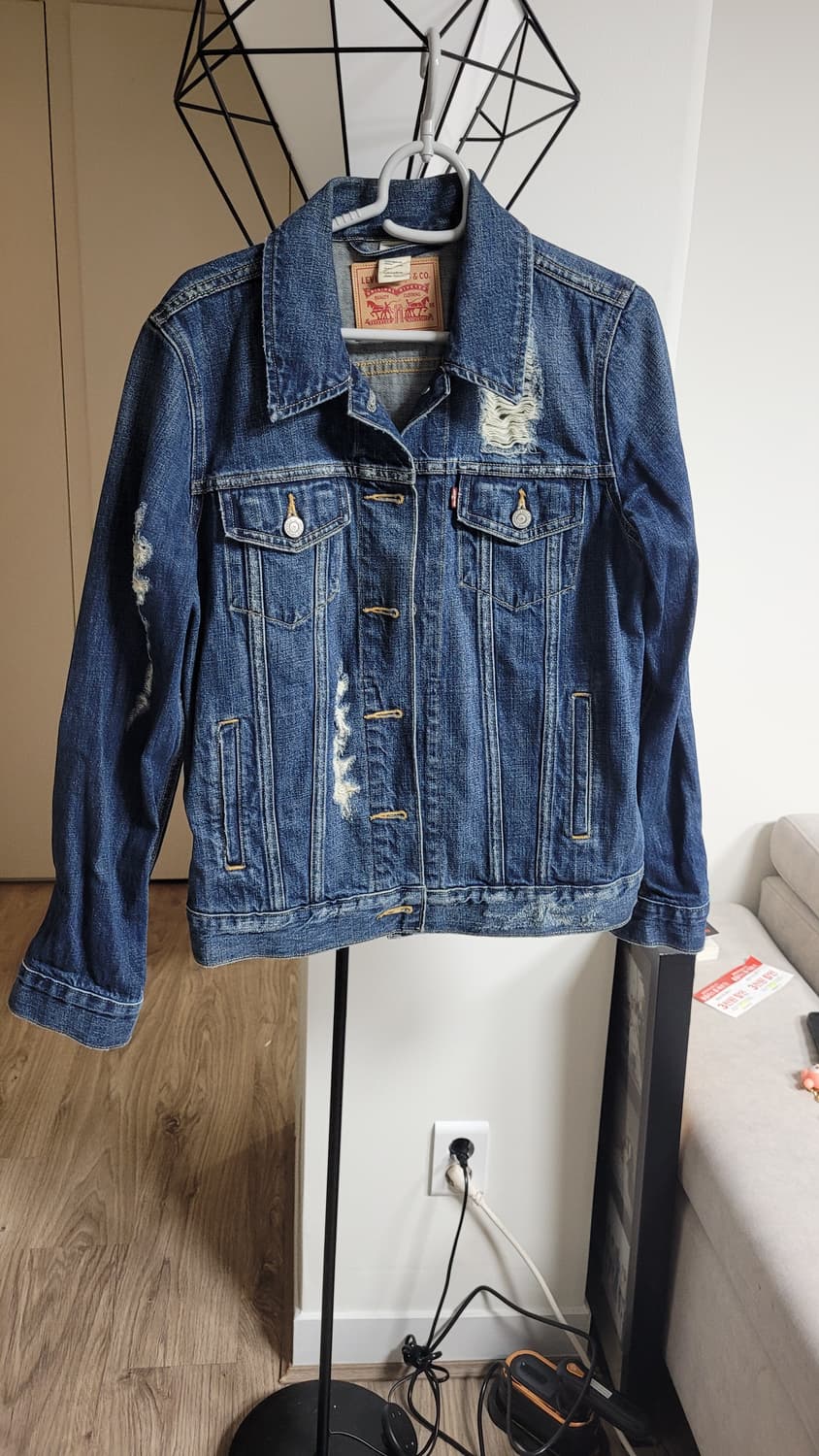 리바이스  여성  청자켓-S사이즈 상품이미지1