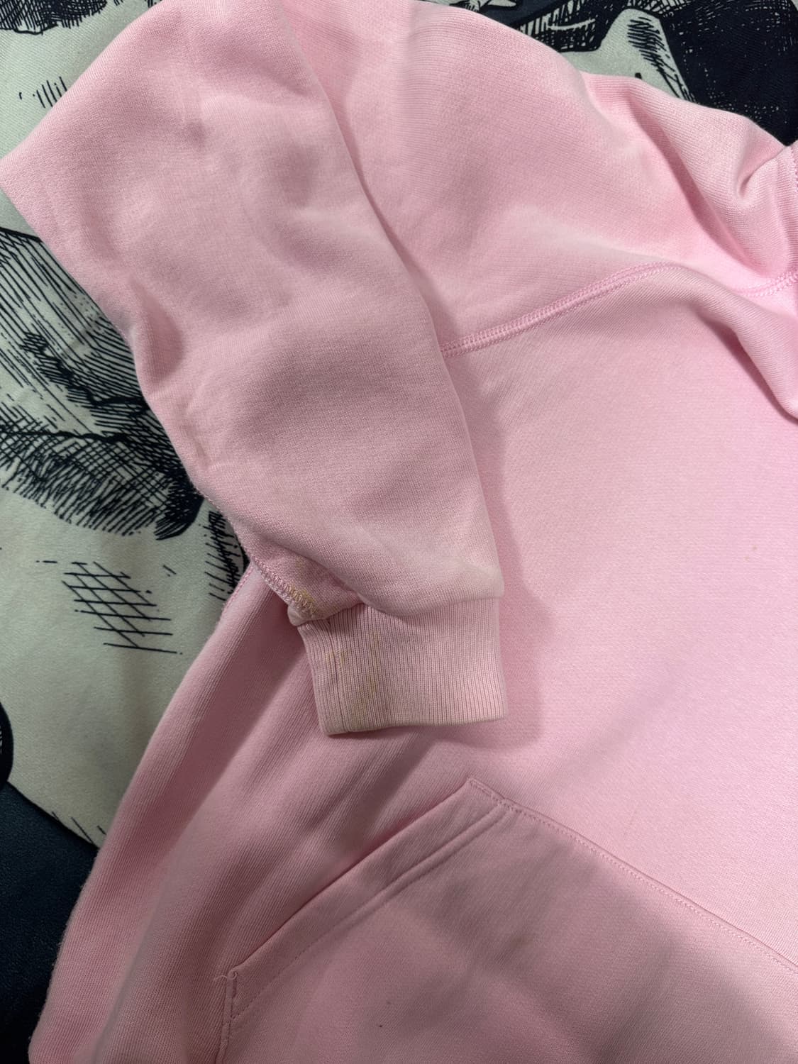 폴로 기모 후드티 여성 M사이즈 상품이미지6