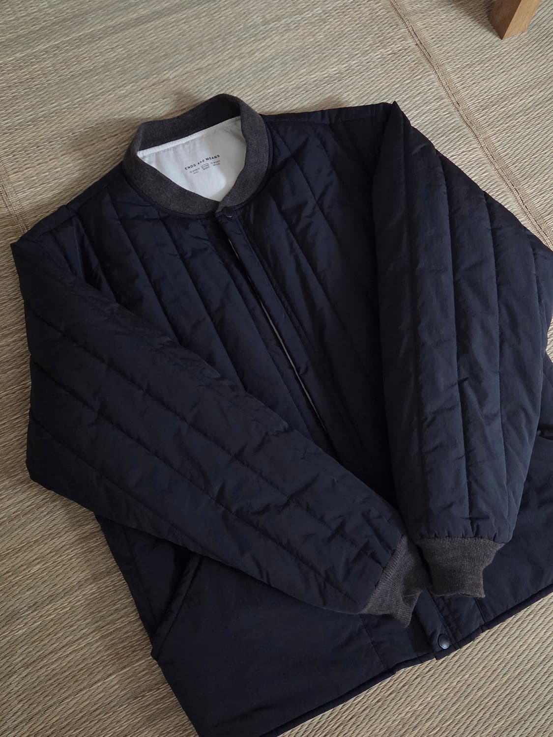 24FW 엔즈앤드민즈 퀼팅자켓 L 상품이미지1