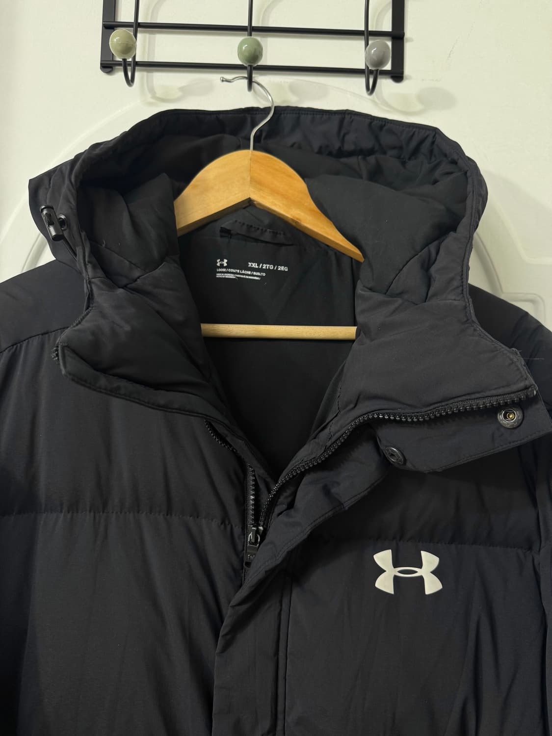 2xl 사이즈 언더아머 다운 롱패딩 상품이미지4