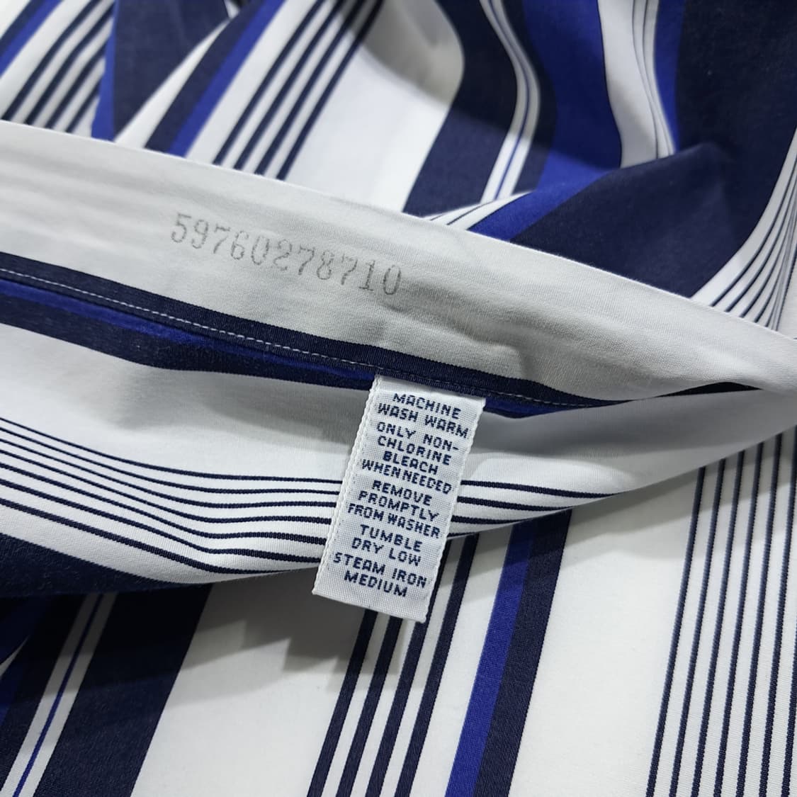 CL419 L 폴로 00s 홍콩판 올드스쿨 코튼 스트라이프 셔츠 남방 상품이미지5