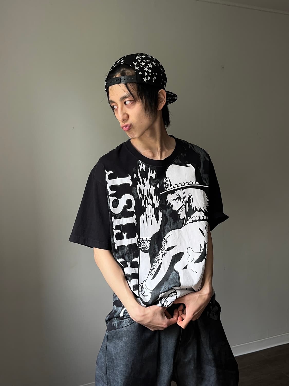 원피스 "에이스 화권" 티셔츠 상품이미지3