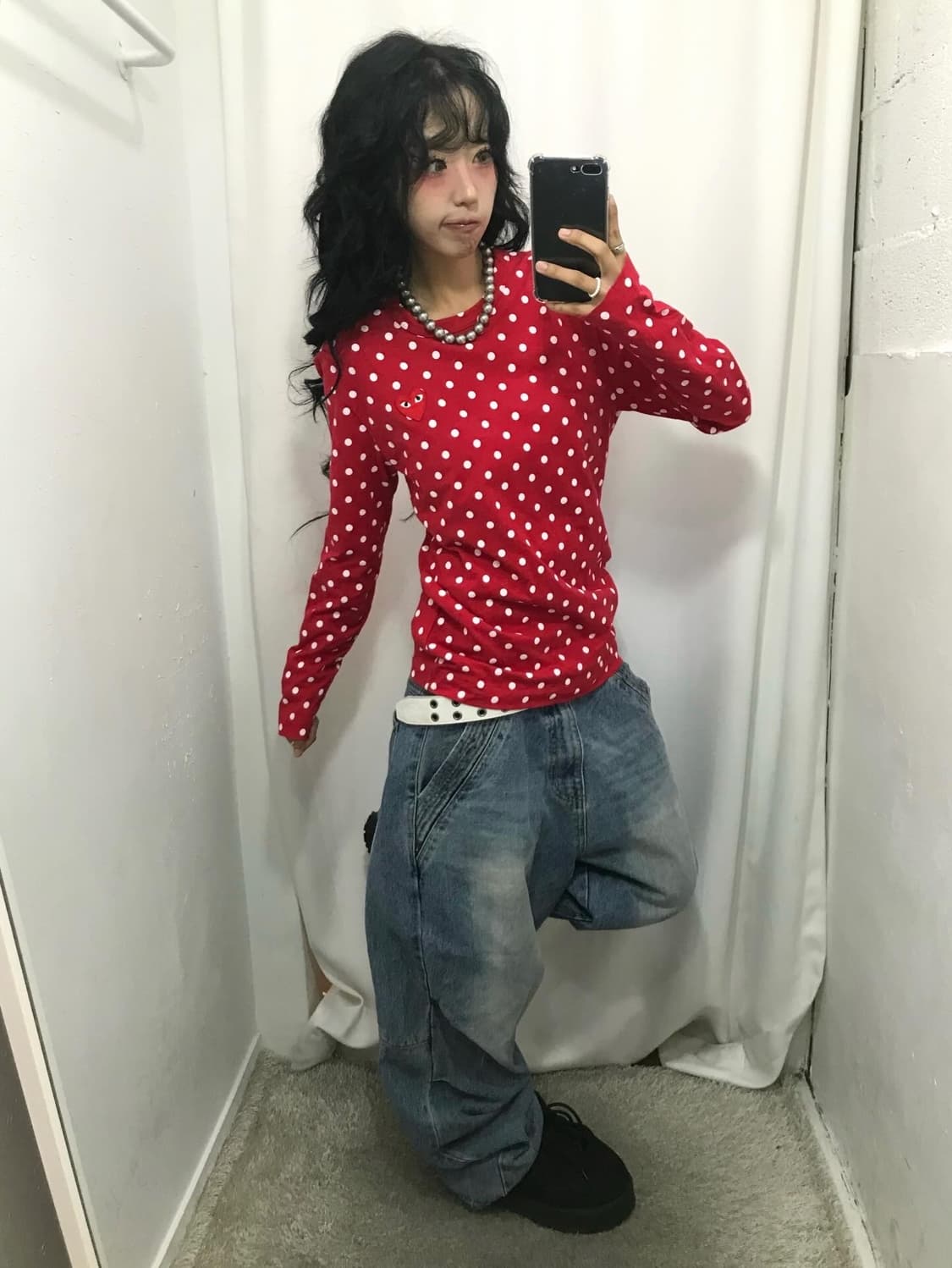 Comme Des Garcons Dots Long Sleeves 상품이미지4