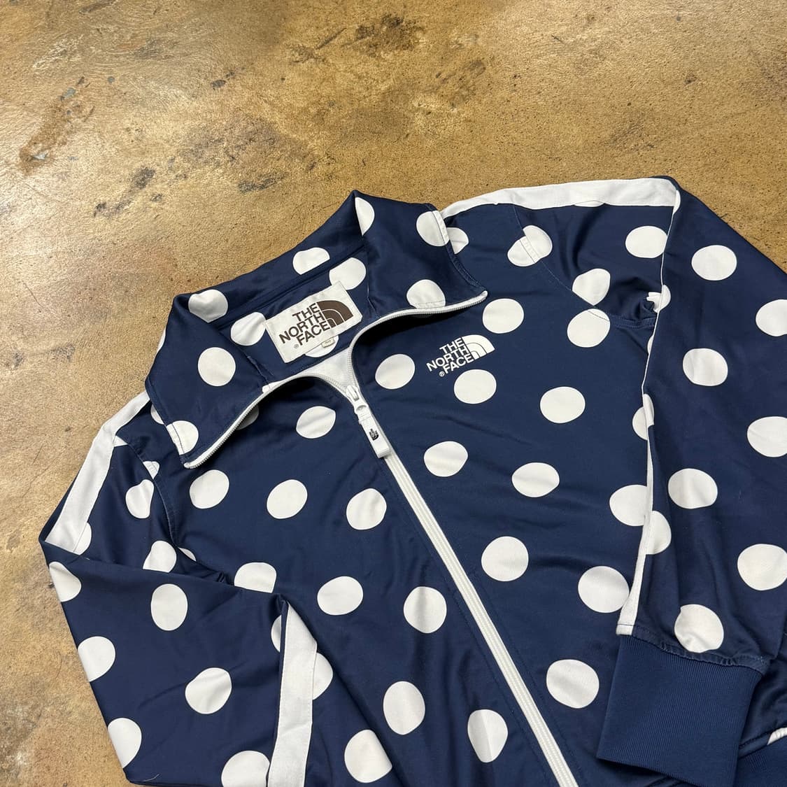 노스페이스 네이비 도트 트랙탑 져지 상품이미지1