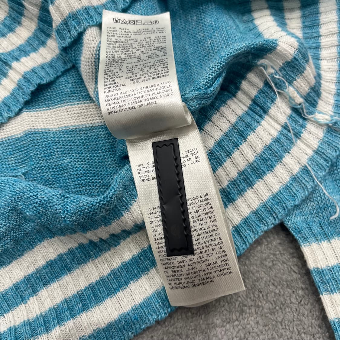 L 새상품 디젤 멀티컬러 린넨 니트 상품이미지6