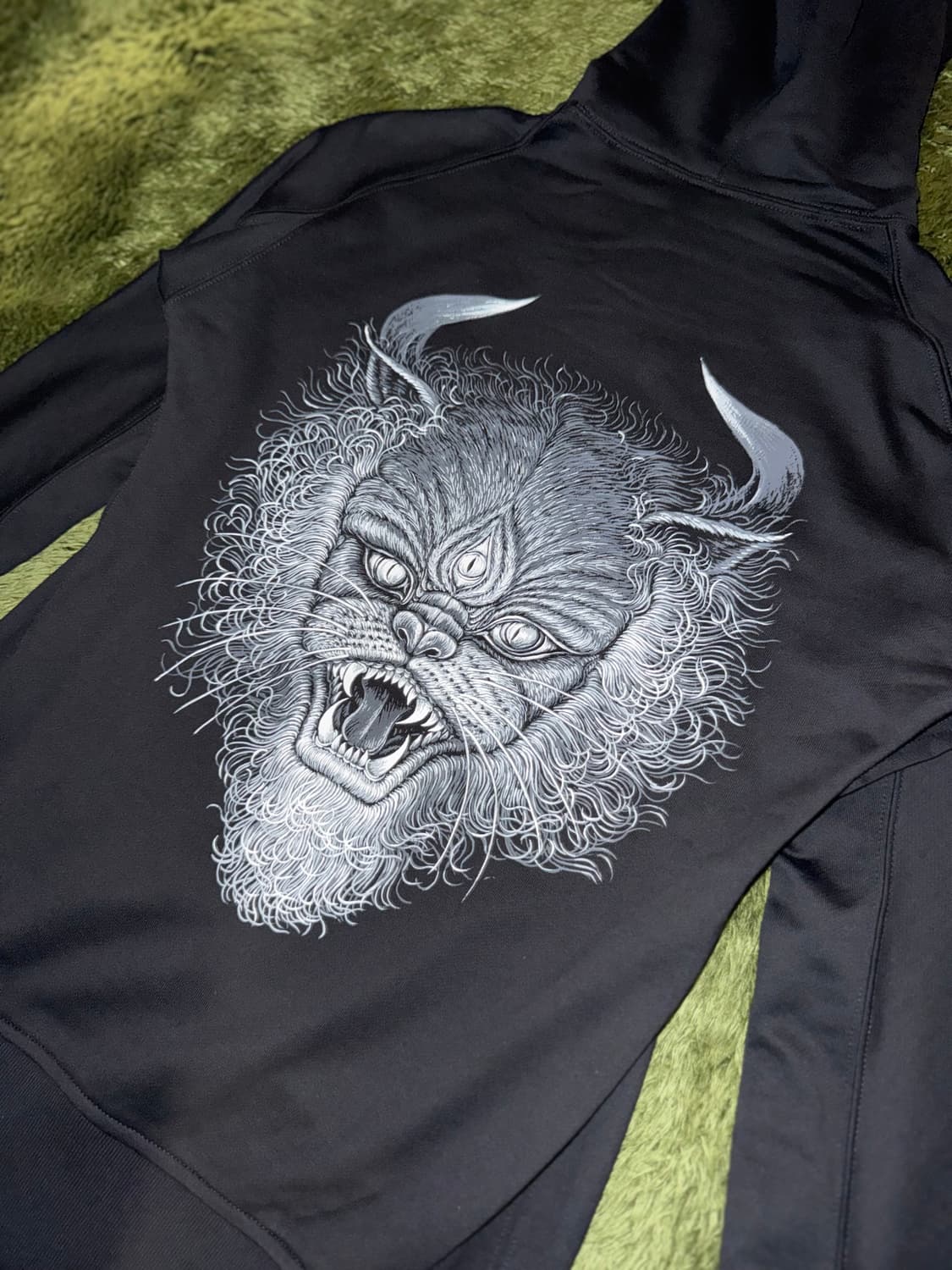 Y-3 요지 야마모토 뉴질랜드 올블랙스 헌정 후디 블랙 상품이미지2