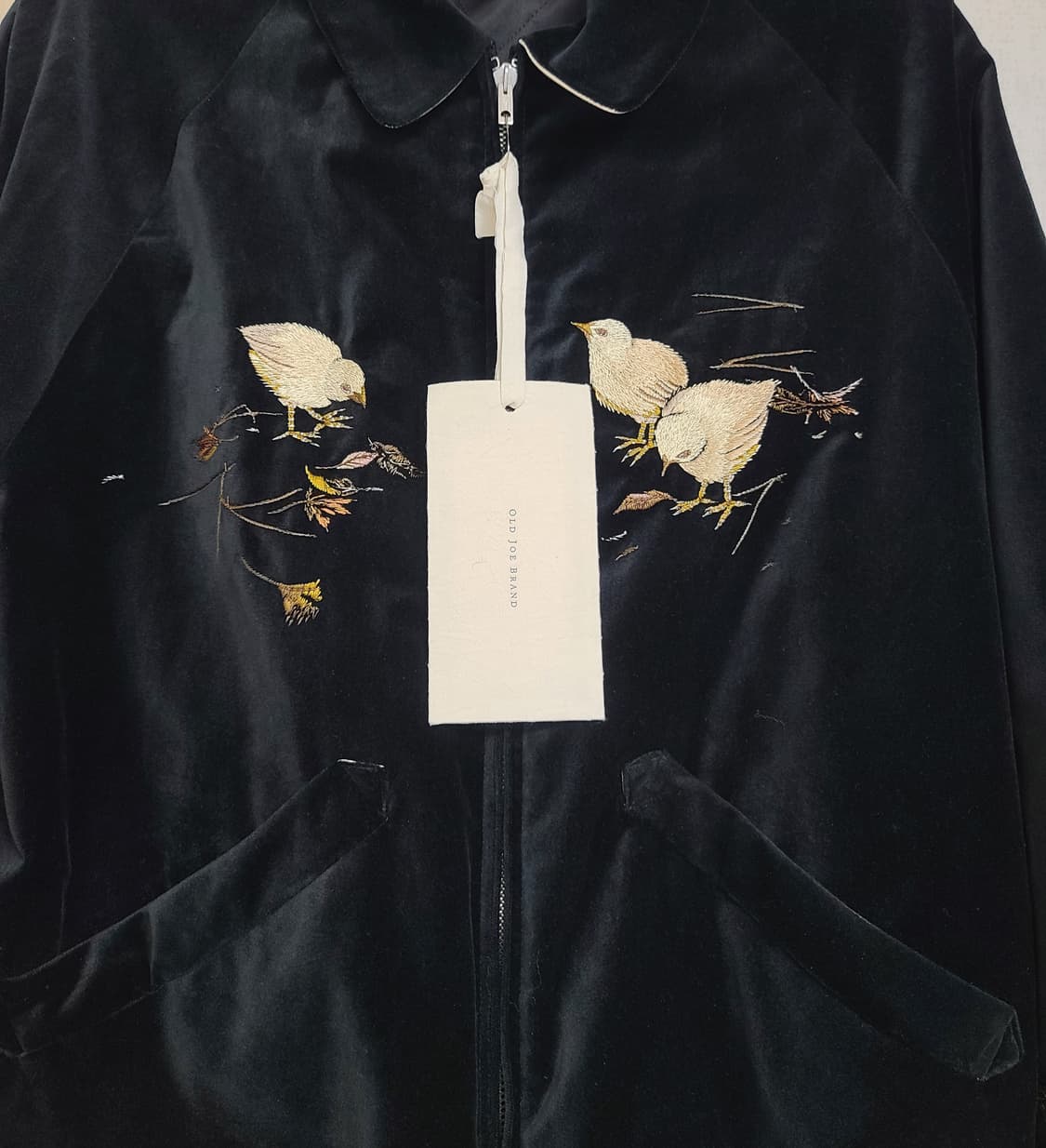 [38] 25AW 올드조 벨벳 수베니어 자켓 오닉스 상품이미지8