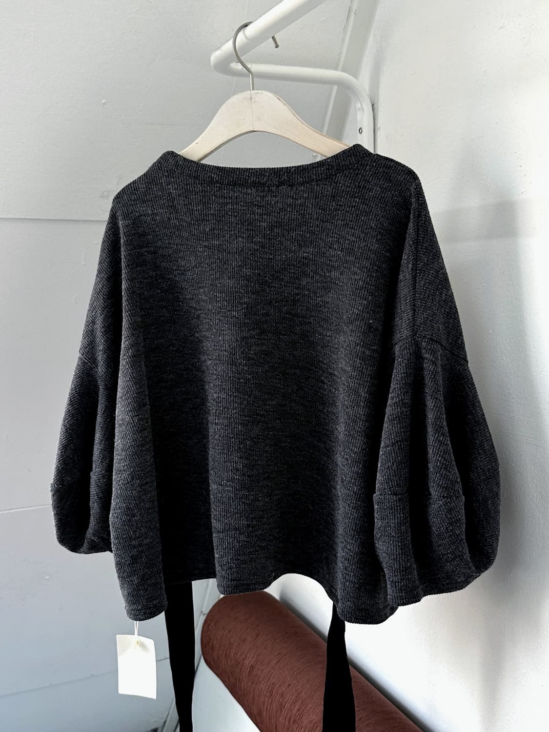 Fuff sleeve design wide silhouette knit  상품이미지5