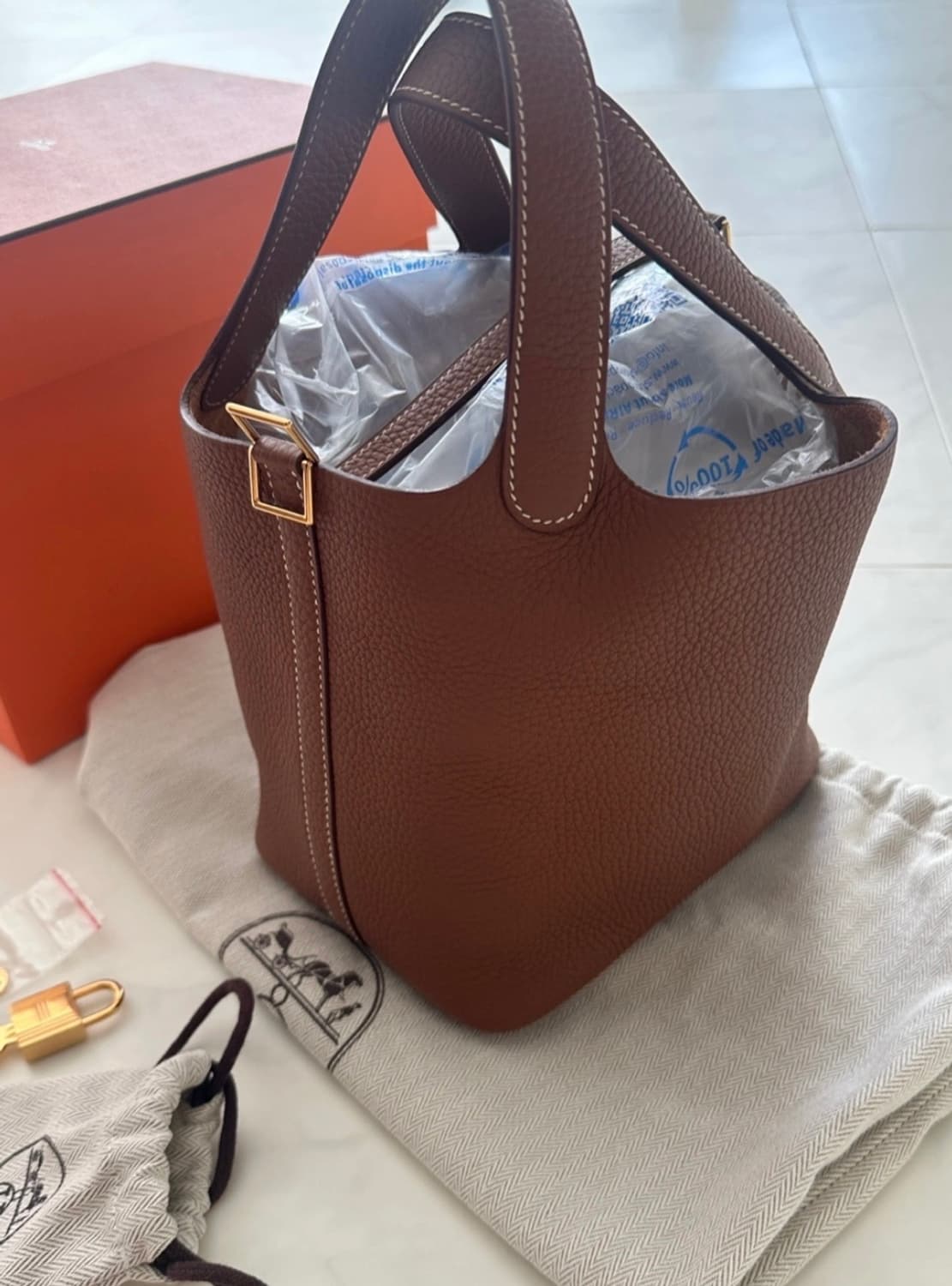 에르메스 피코탄 18 골드 금장 Y각인  상품이미지2