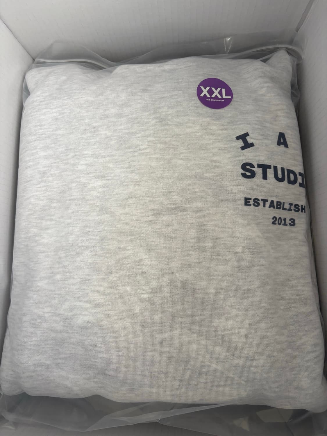 아이앱 스튜디오 25 후드 라이트 그레이 2XL XXL 상품이미지1