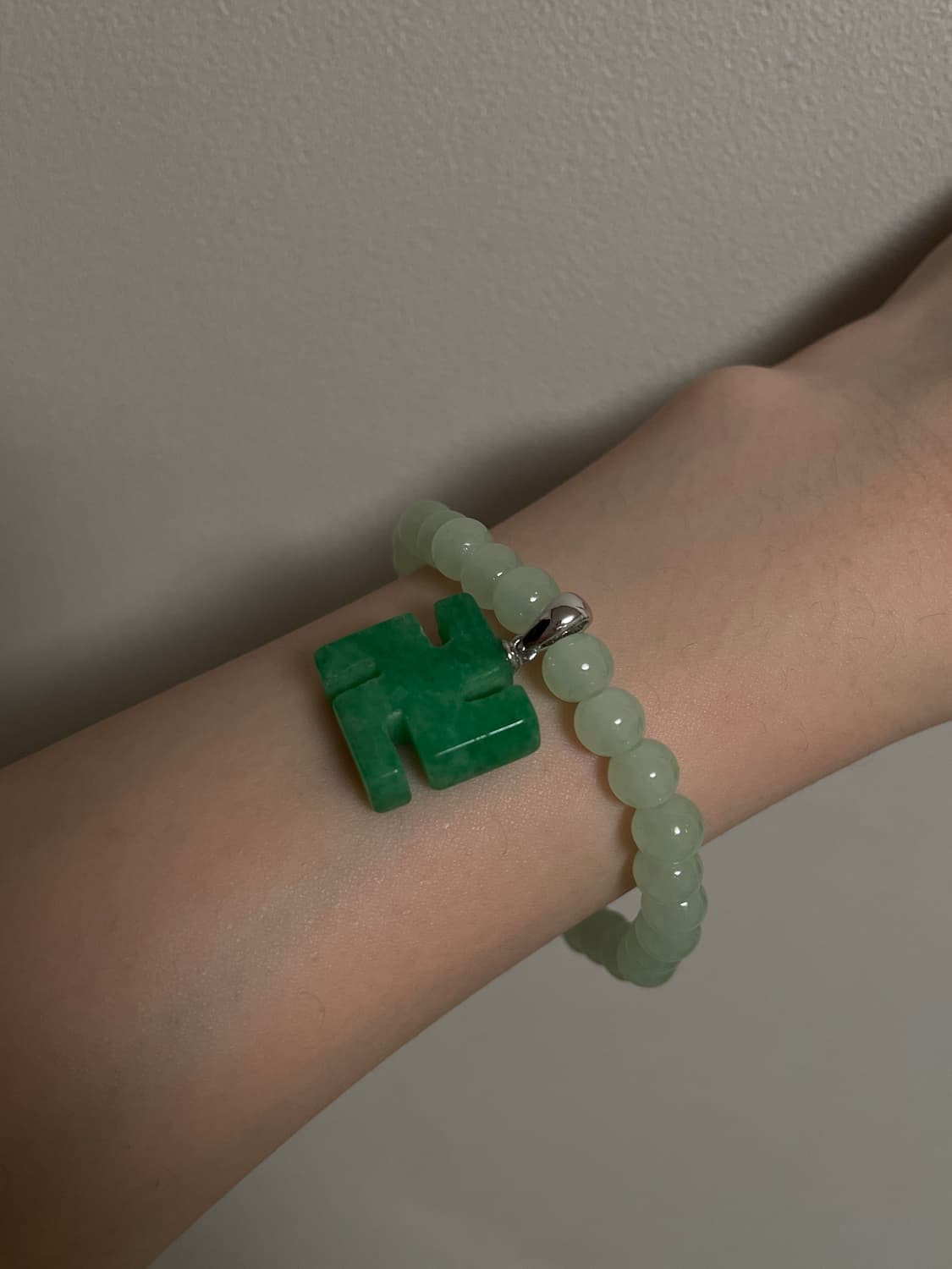 빈티지 오리엔탈 원석 만자 팔찌 상품이미지2