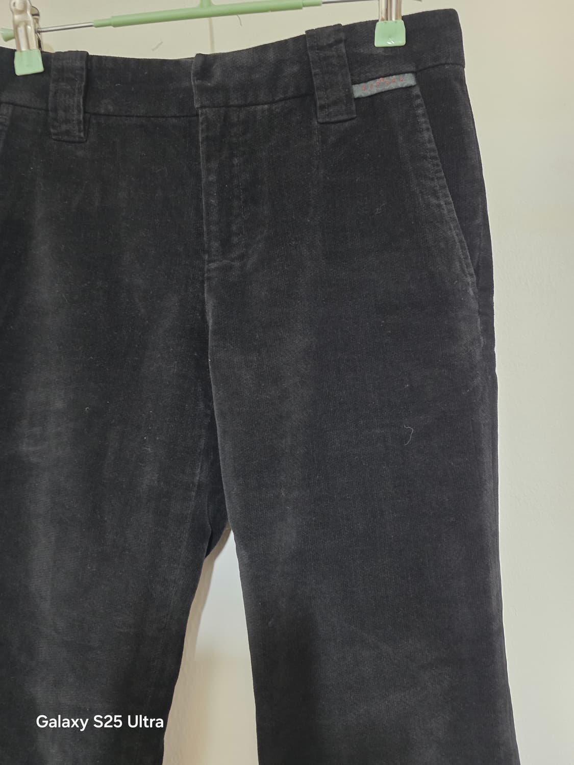 키라라 블랙 벨벳소재  뒷판 십자가포인트 64-90.   26-27 상품이미지3