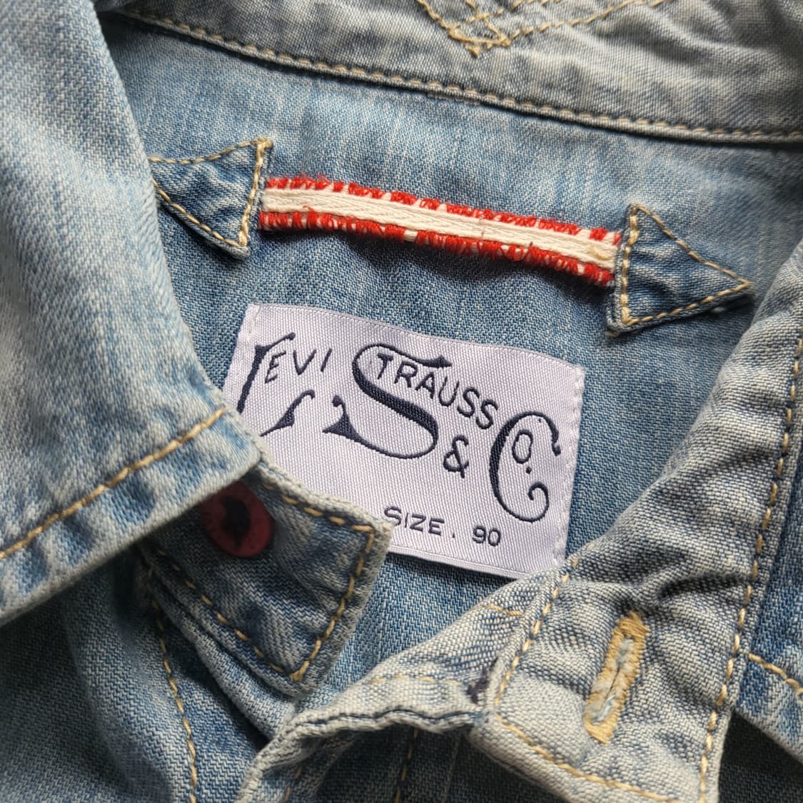 리바이스 데님 웨스턴 셔츠 상품이미지5