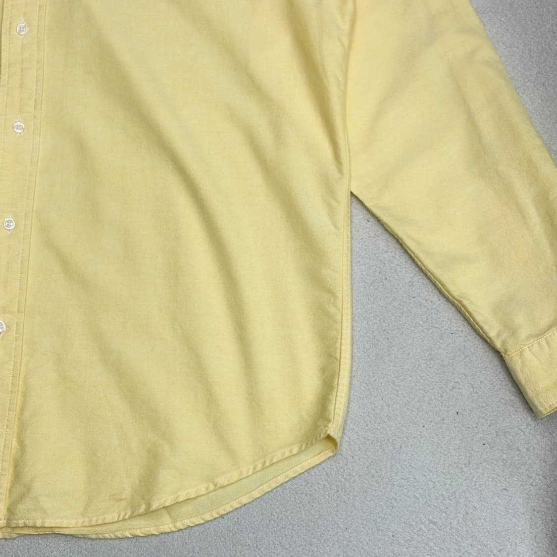 POLO 옐로우 옥스퍼드 셔츠 XL 상품이미지2