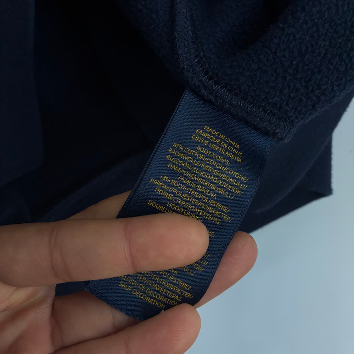 Polo  폴로 랄프로렌 빅포니 네이비 후드집업  상품이미지8