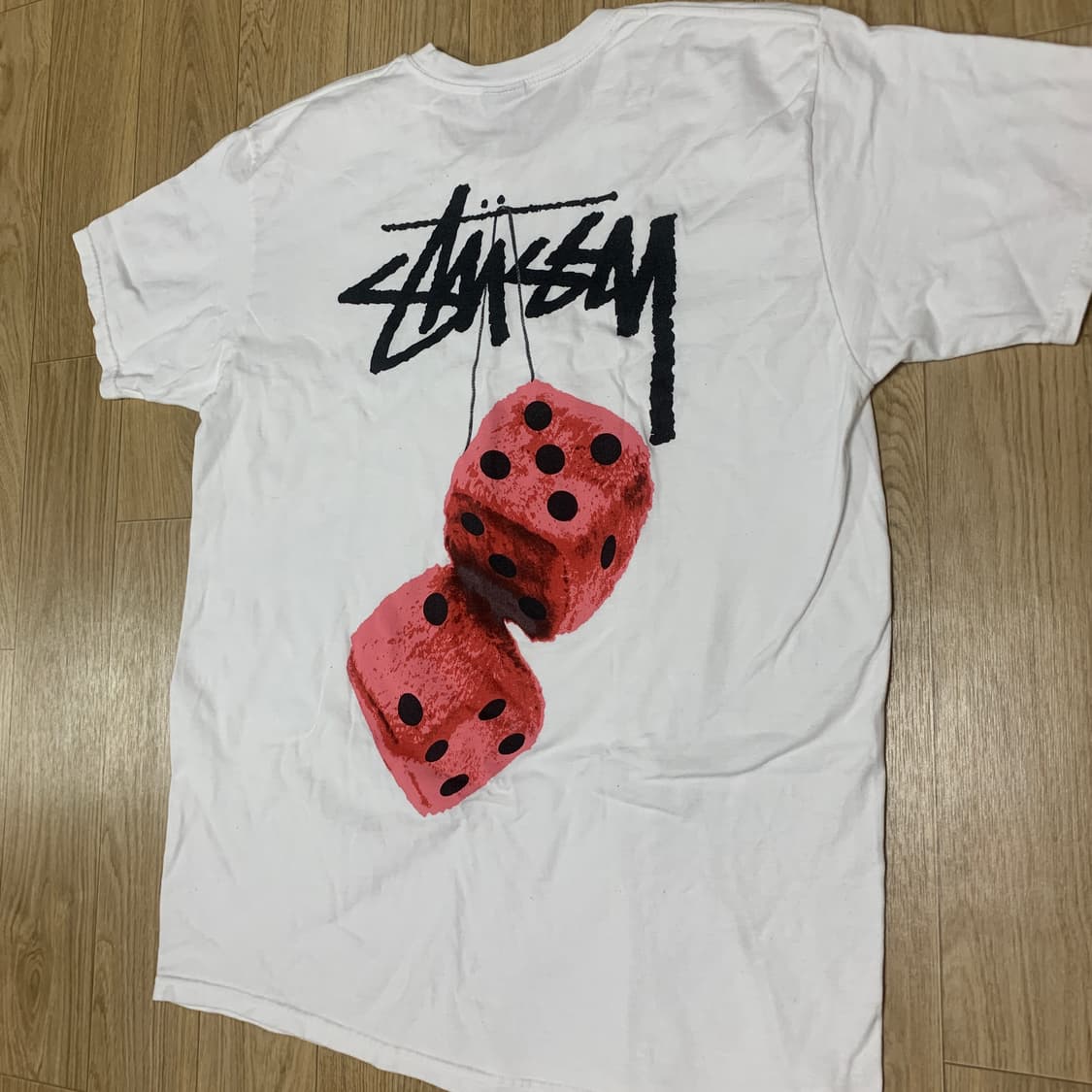 L) Stussy 스투시 퍼지 다이스 반팔티 상품이미지1