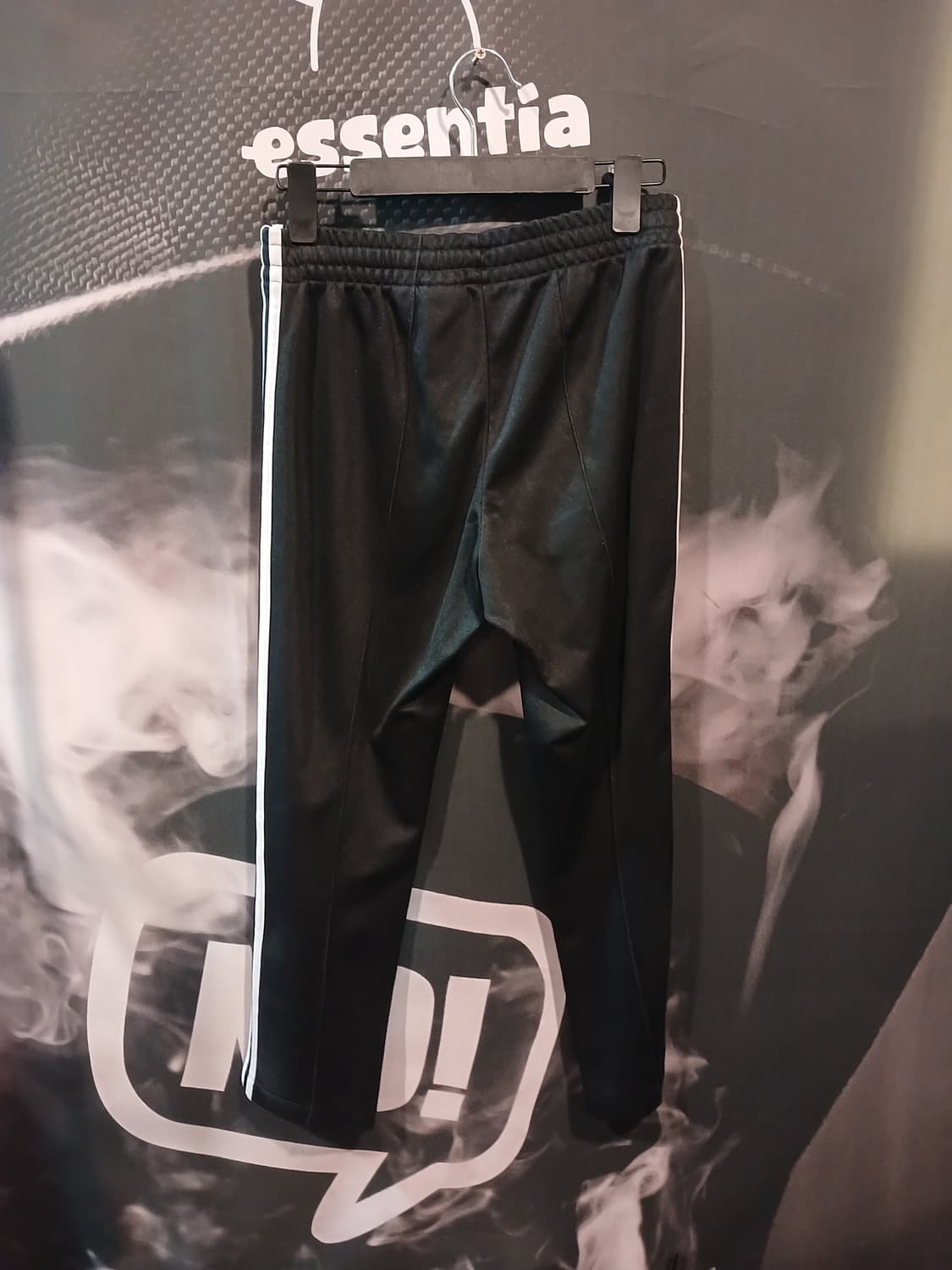 아디다스 삼선 트레이닝 바지 블랙 상품이미지2