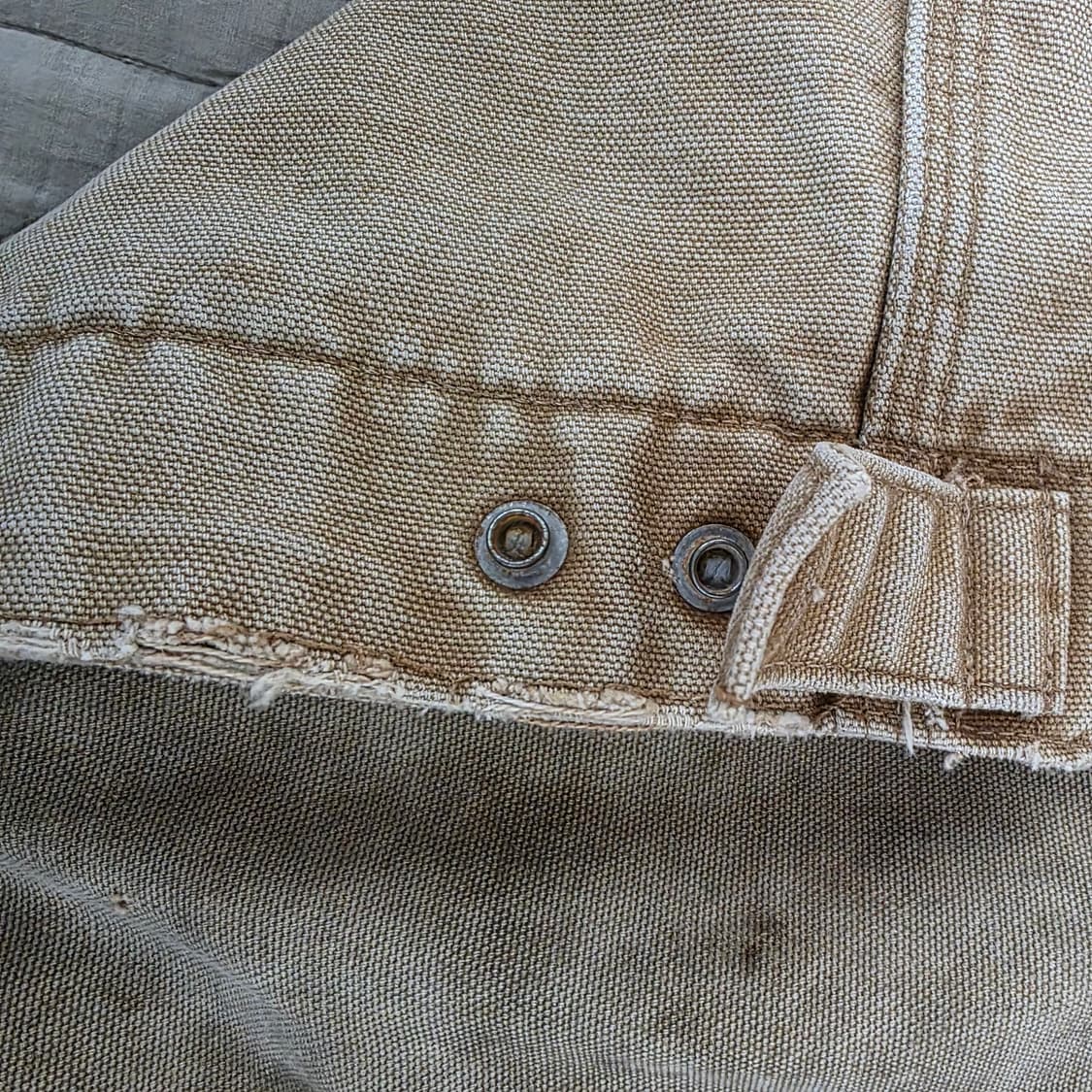 [2XL] 00s 빈티지 칼하트 J97 BRN 트래쉬드 디트로이트 자켓 상품이미지5