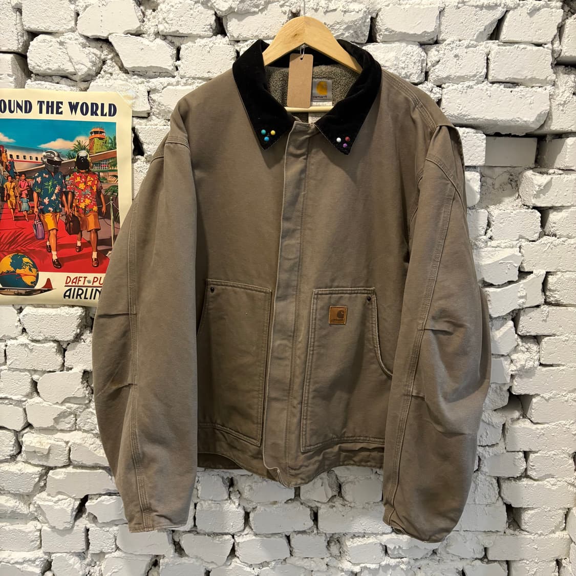 90s 칼하트 J164 빈티지 워크 자켓 2XL 상품이미지1