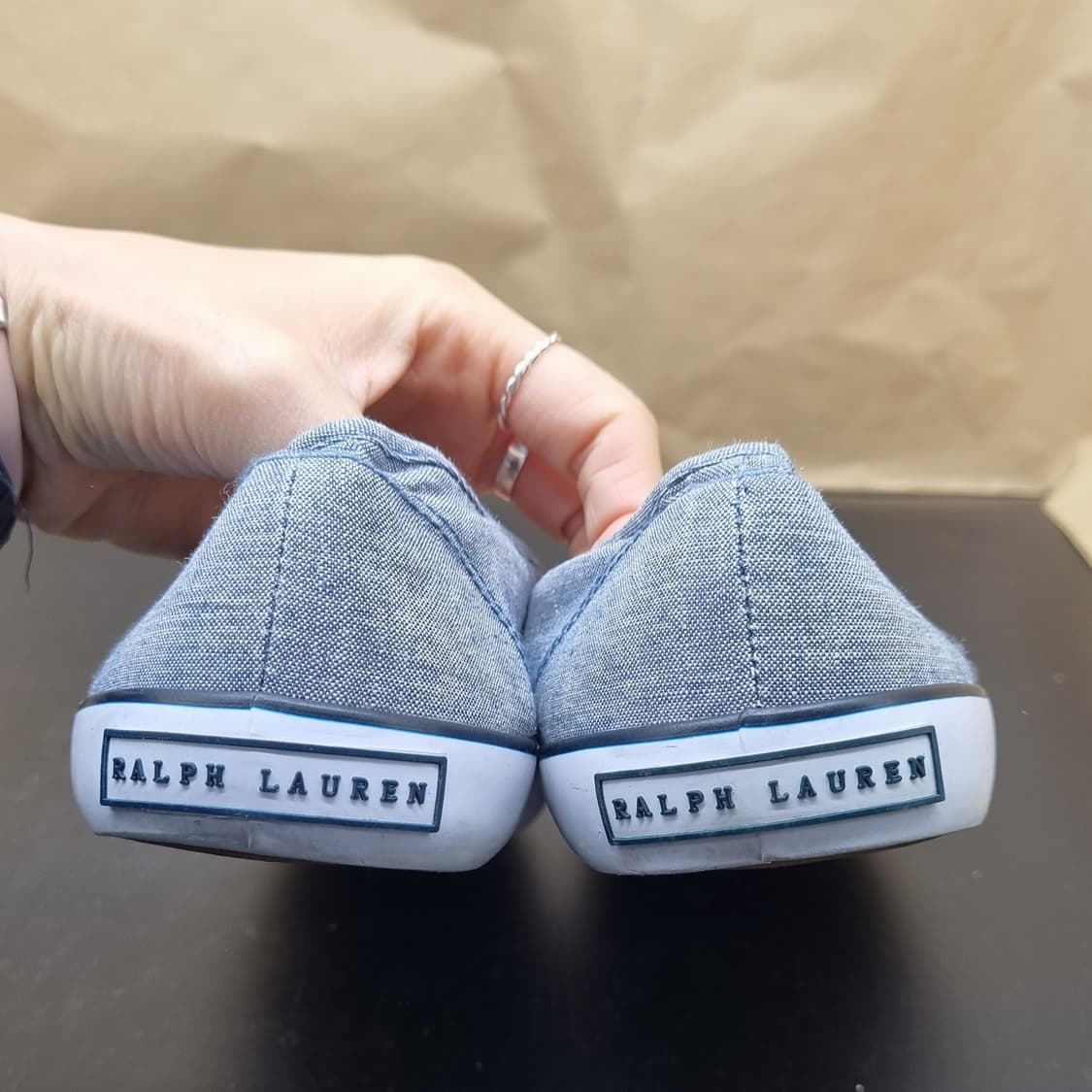 폴로랄프로렌 데님 슬립온 255 상품이미지4