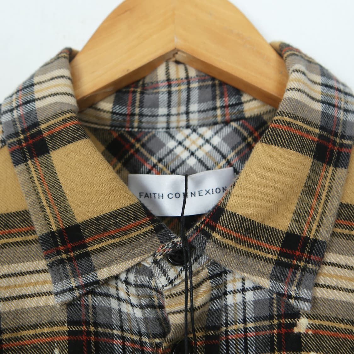 페이스커넥션 PLAID BLEACHED 셔츠 상품이미지3